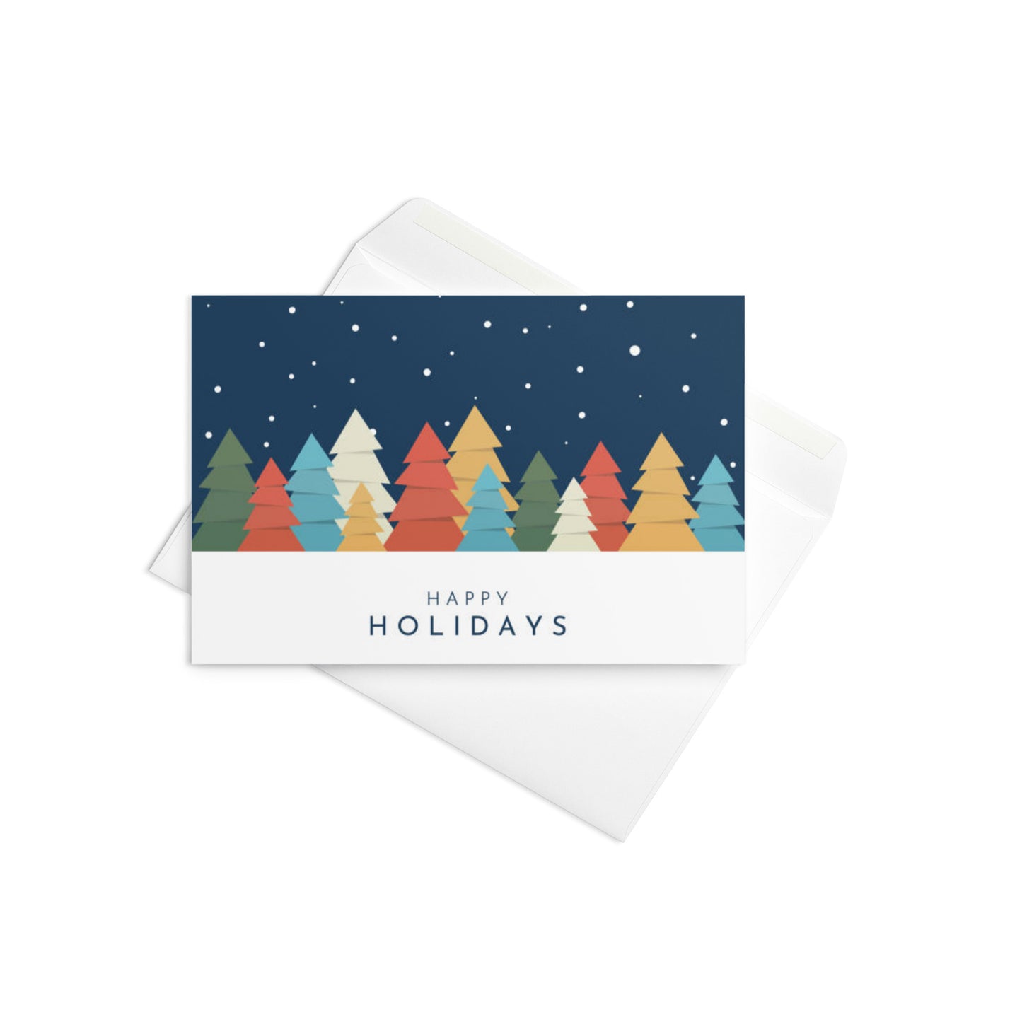 "Chic and stylish greeting card for any occasion with abstract artistic design"