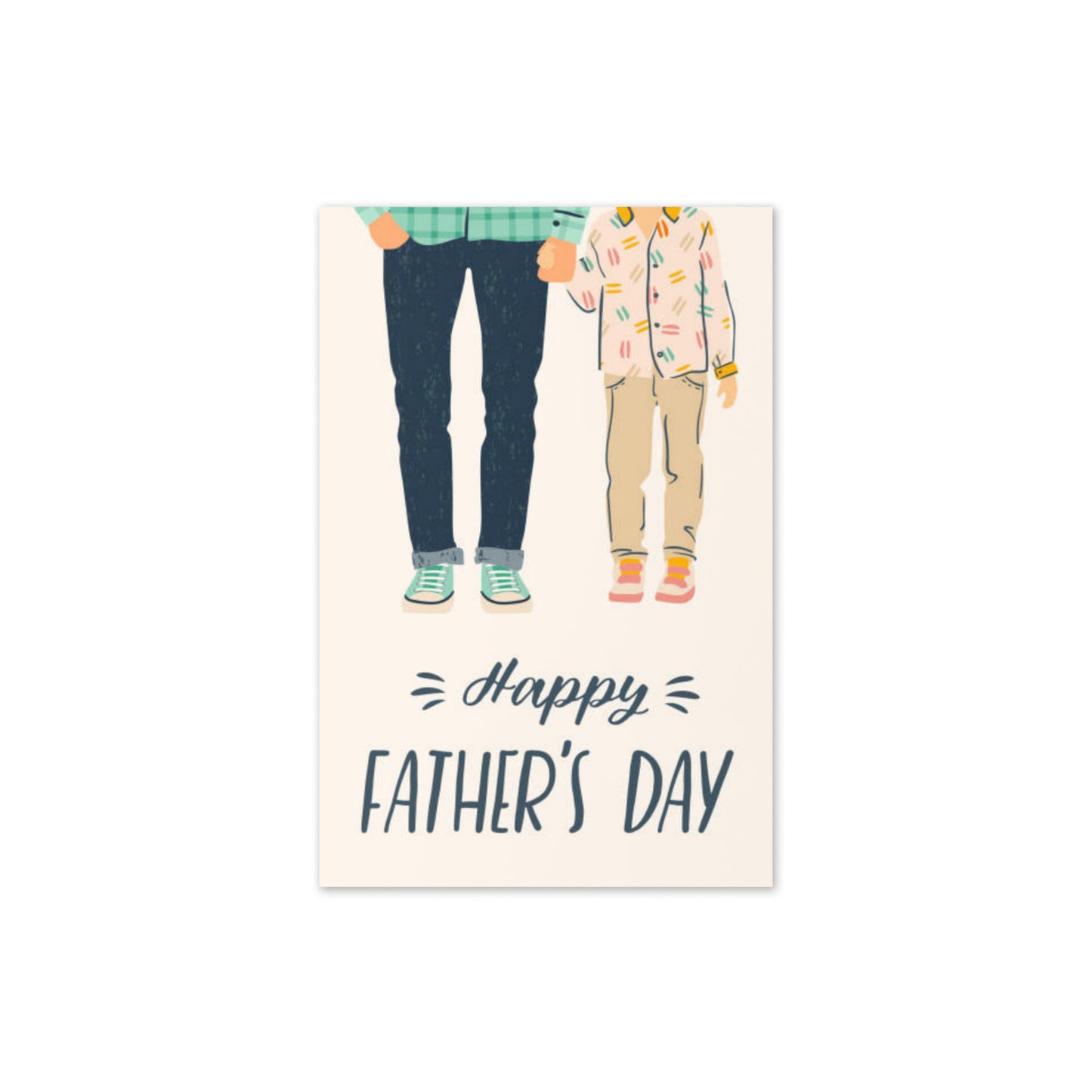 "Chic and stylish greeting card for any occasion with abstract artistic design"