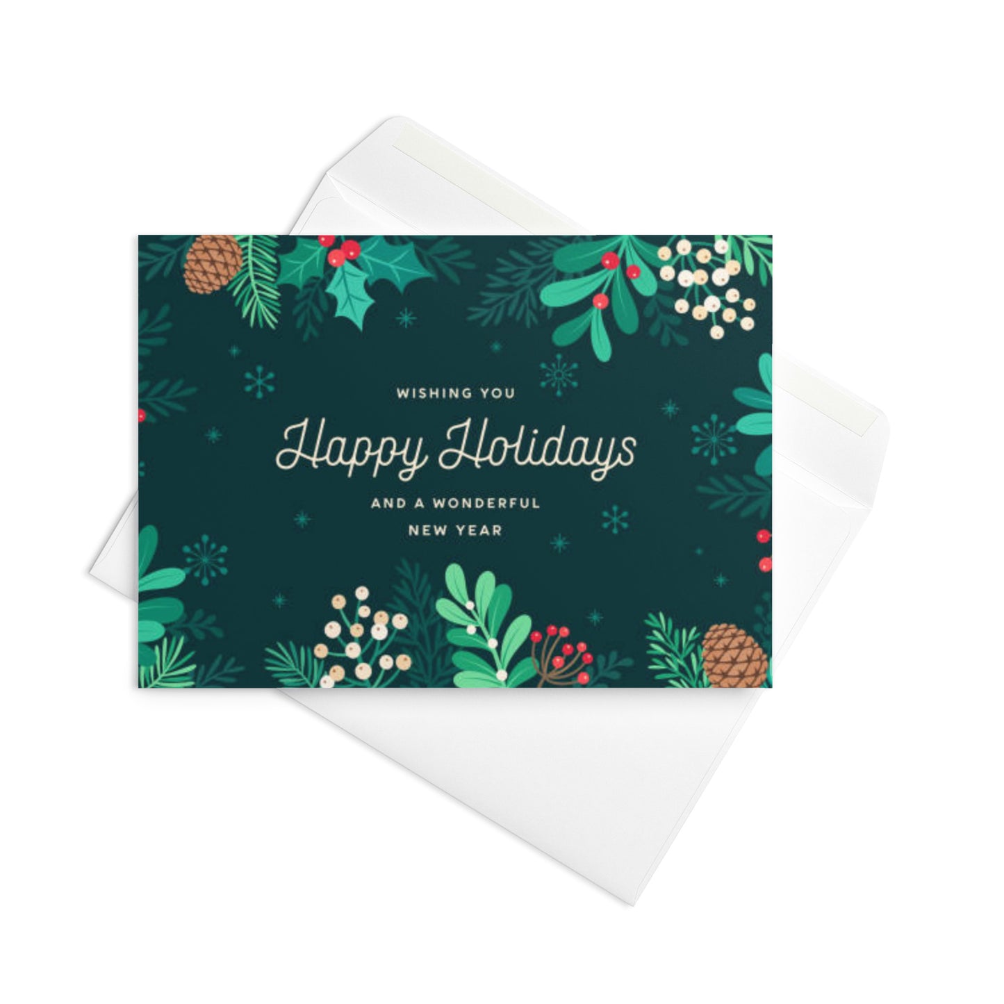 "Chic and stylish greeting card for any occasion with abstract artistic design"