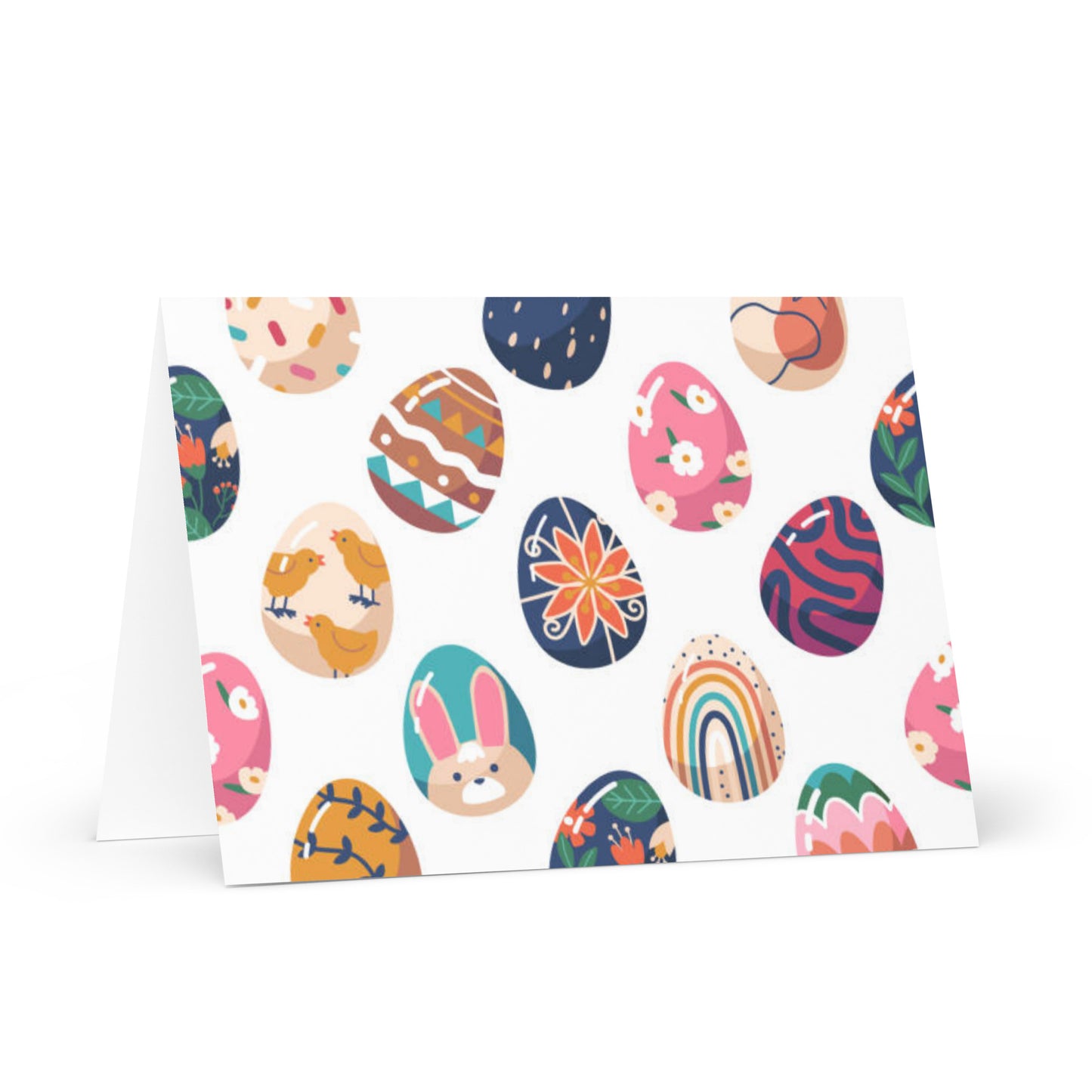 "Chic and stylish greeting card for any occasion with abstract artistic design"