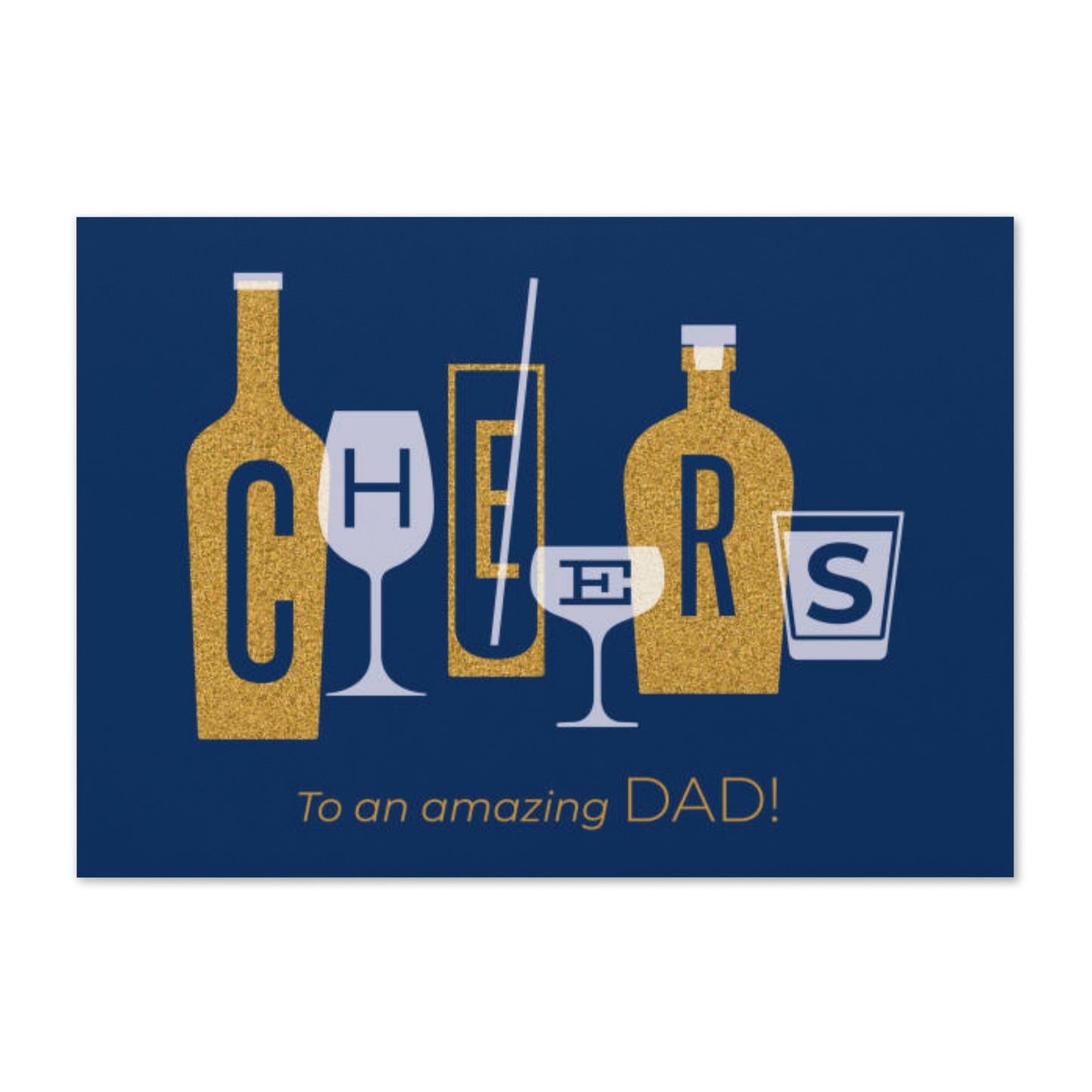 "Chic and stylish greeting card for any occasion with abstract artistic design"