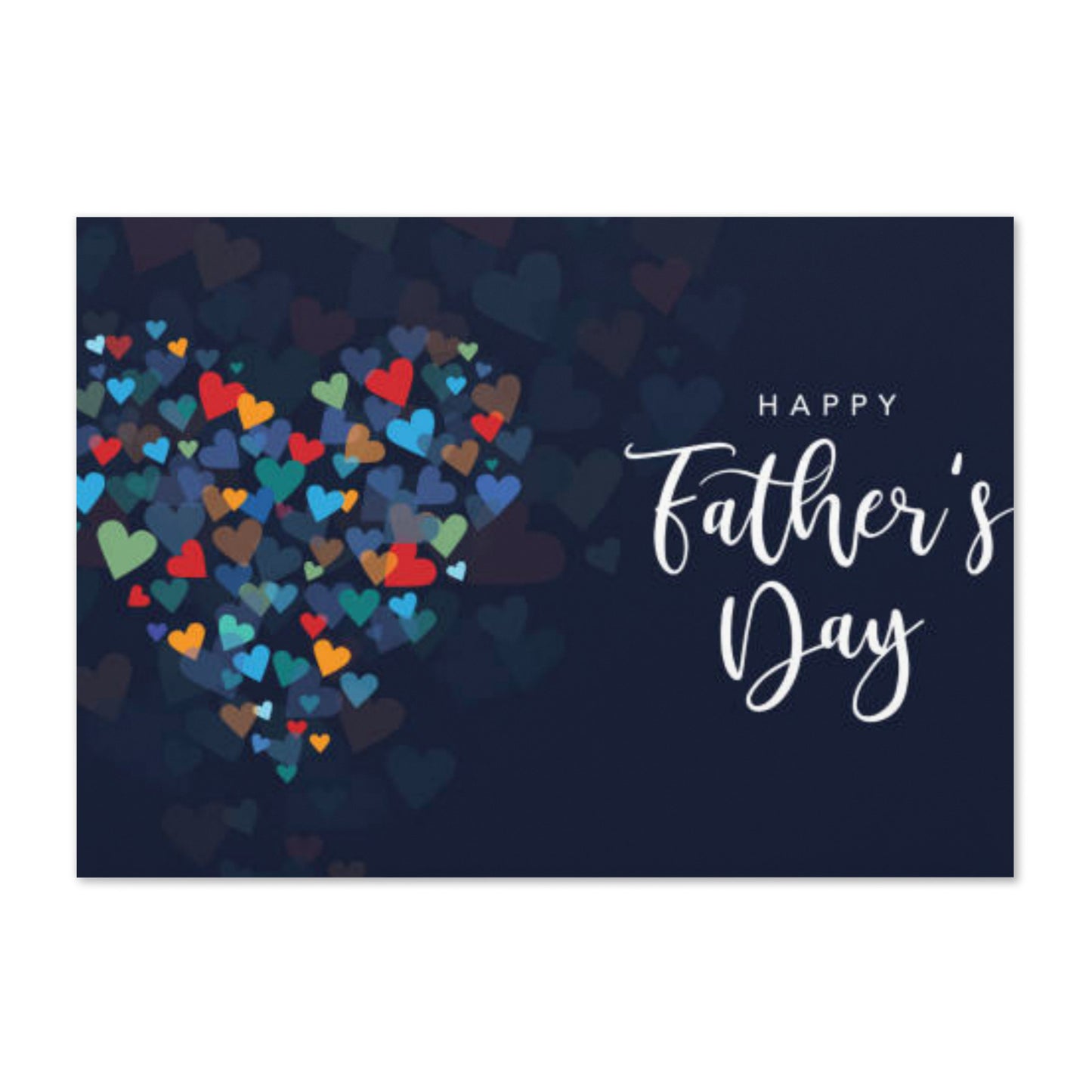 "Chic and stylish greeting card for any occasion with abstract artistic design"