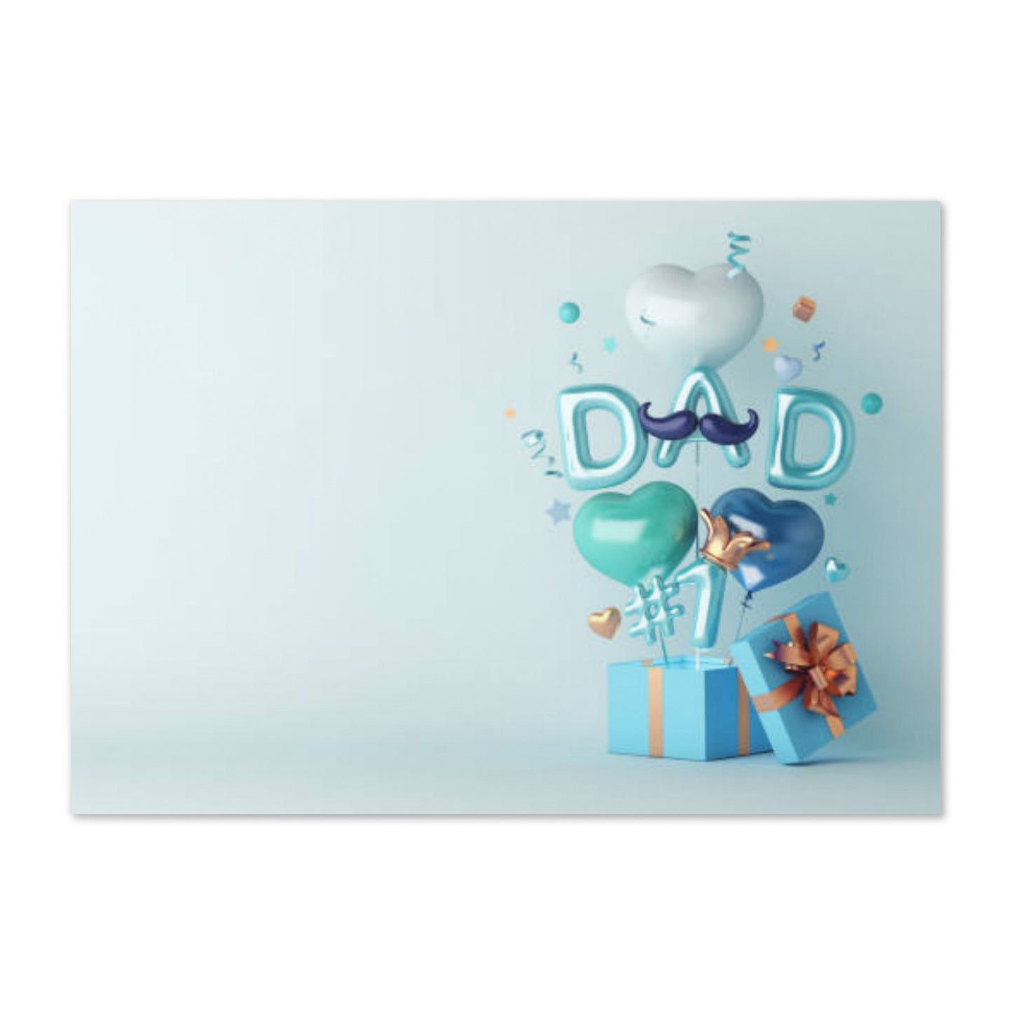 "Chic and stylish greeting card for any occasion with abstract artistic design"