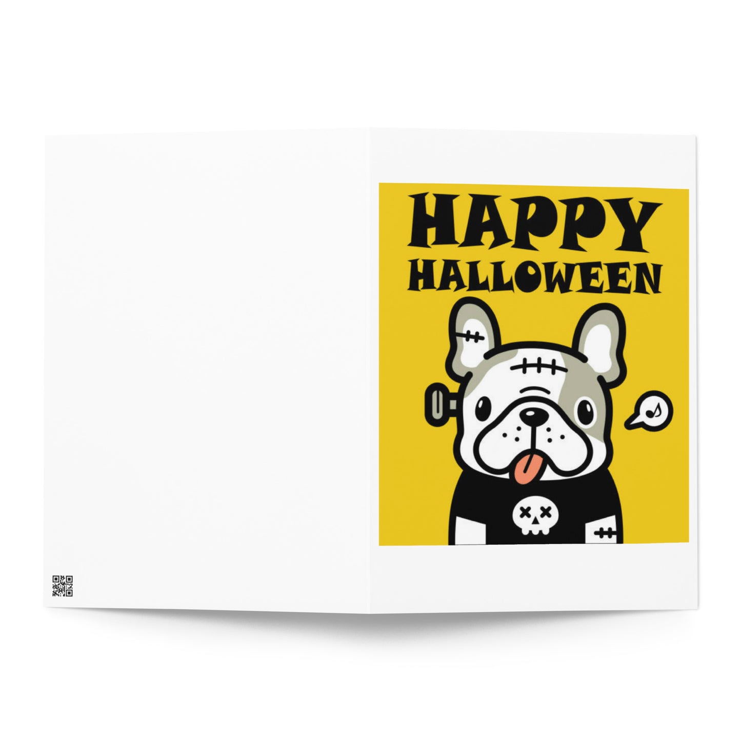 "Chic and stylish greeting card for any occasion with abstract artistic design"