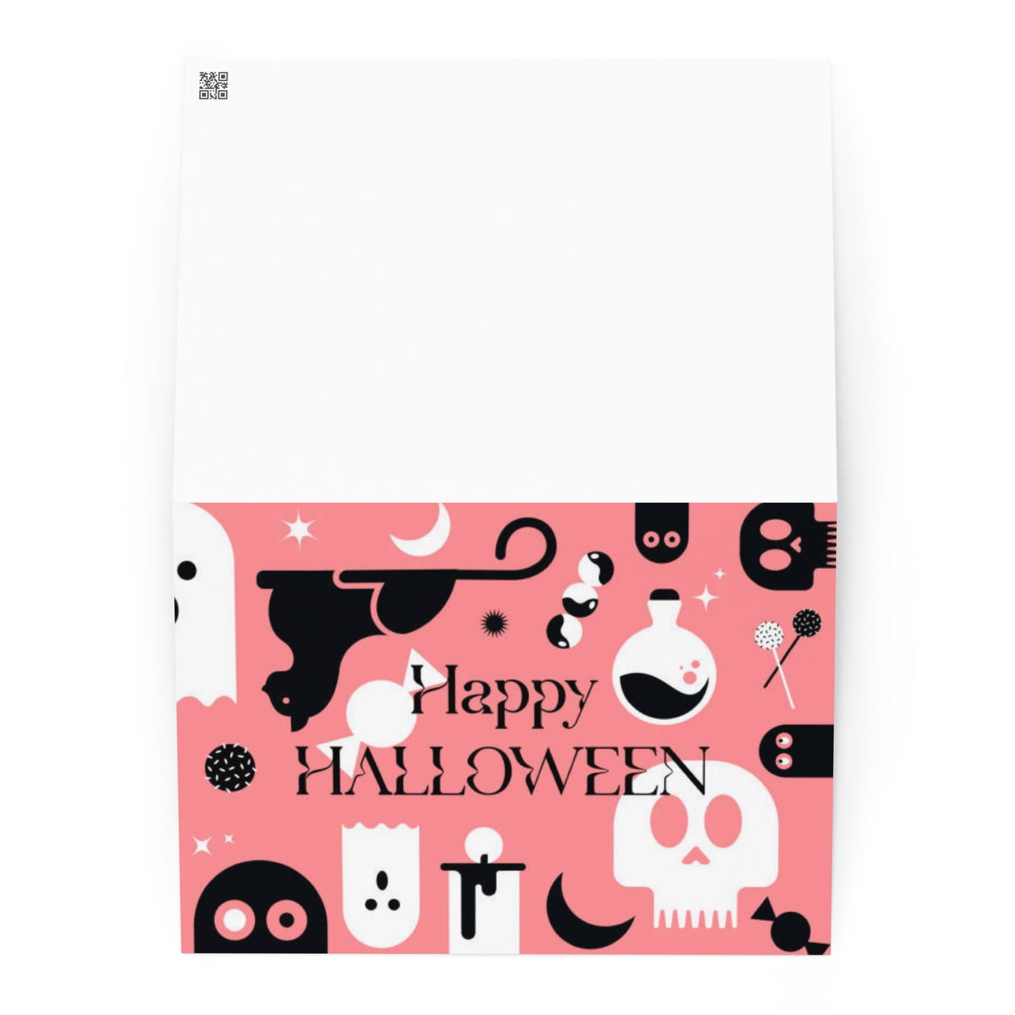 "Chic and stylish greeting card for any occasion with abstract artistic design"