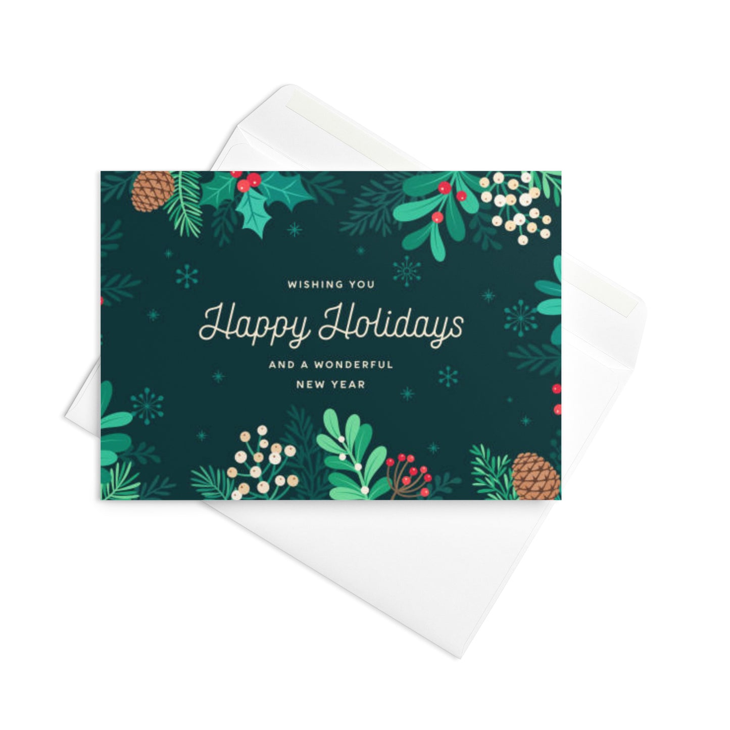 "Chic and stylish greeting card for any occasion with abstract artistic design"