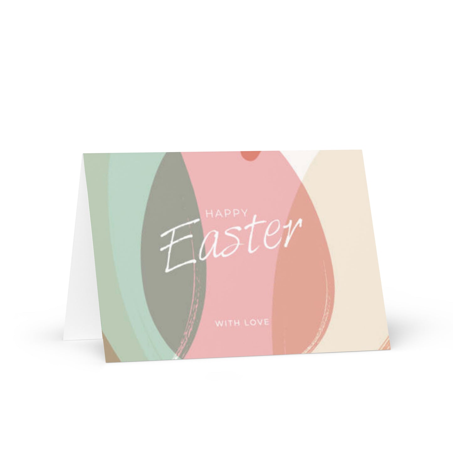 "Chic and stylish greeting card for any occasion with abstract artistic design"