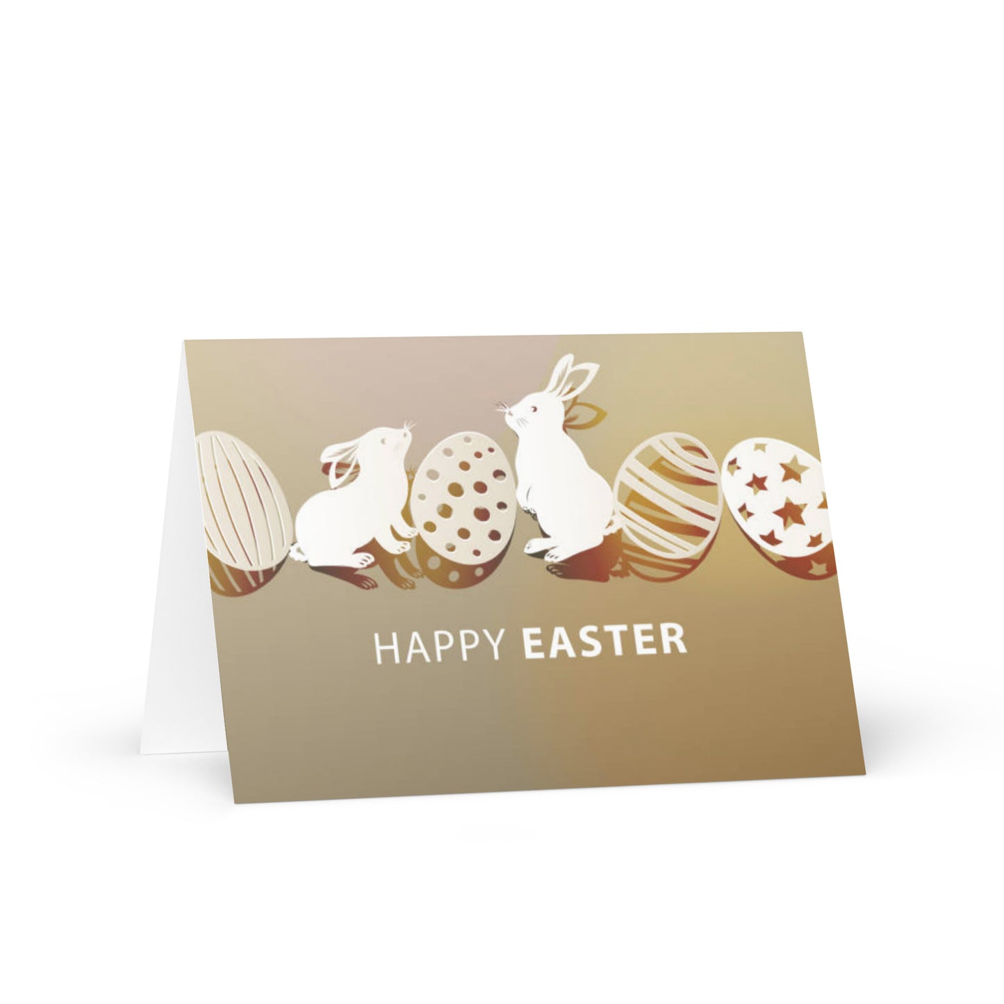 "Chic and stylish greeting card for any occasion with abstract artistic design"