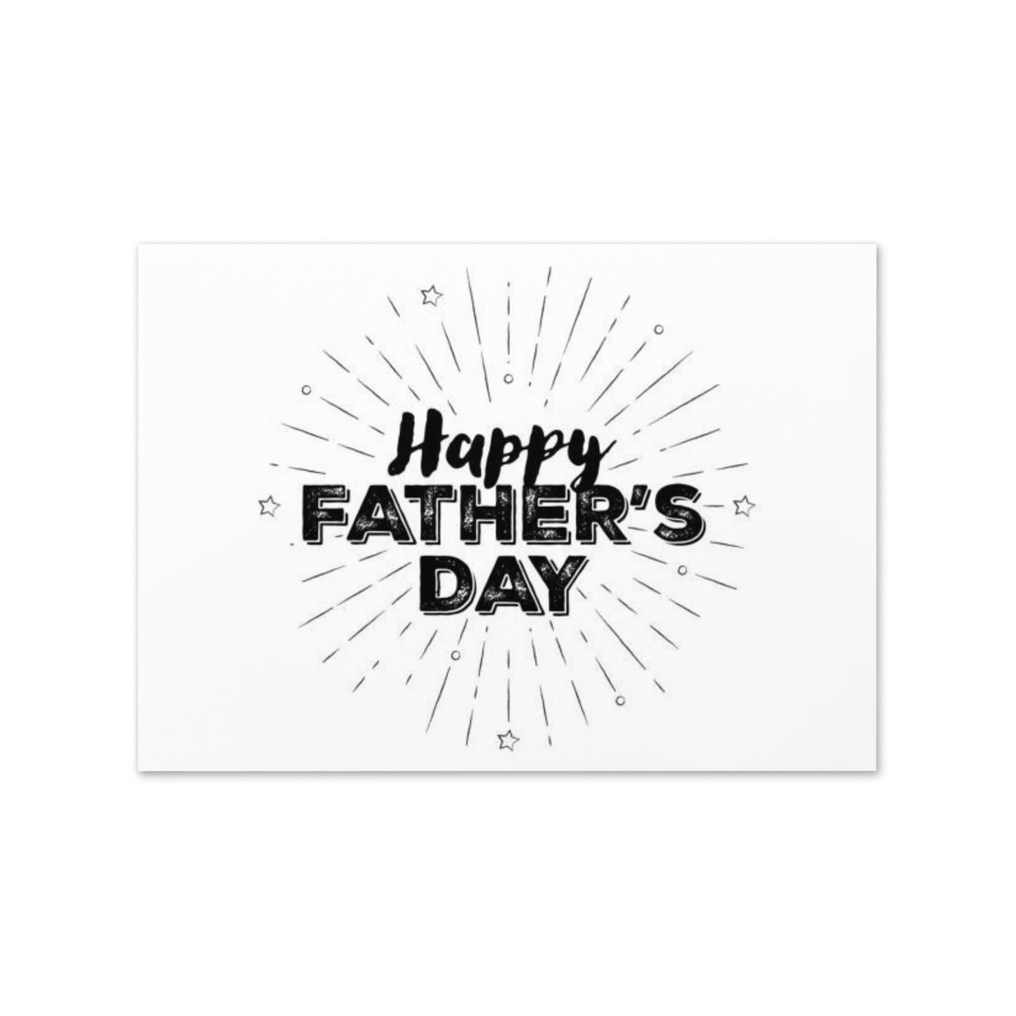 "Chic and stylish greeting card for any occasion with abstract artistic design"