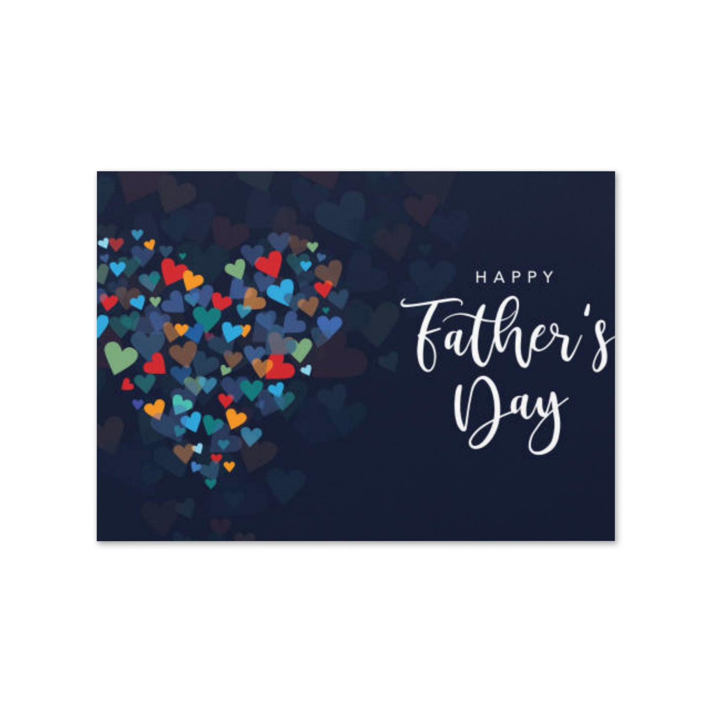 "Chic and stylish greeting card for any occasion with abstract artistic design"