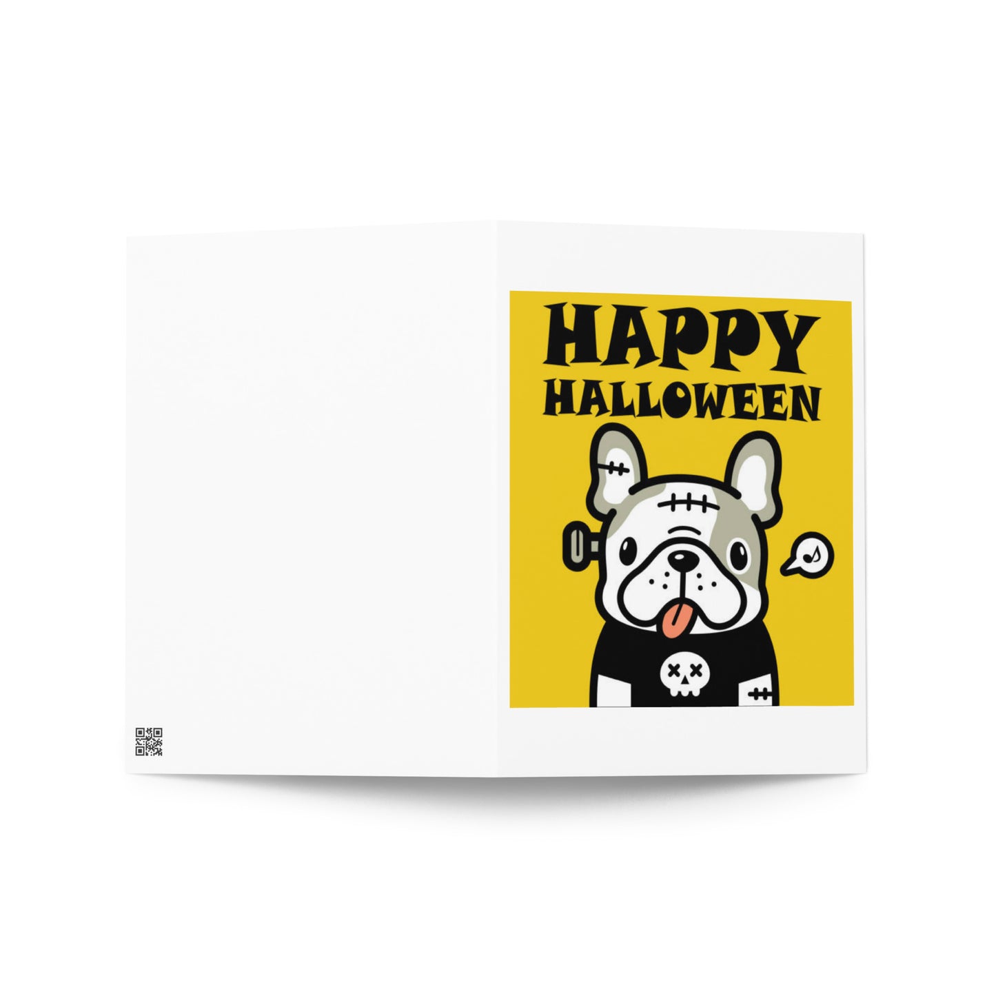 "Chic and stylish greeting card for any occasion with abstract artistic design"