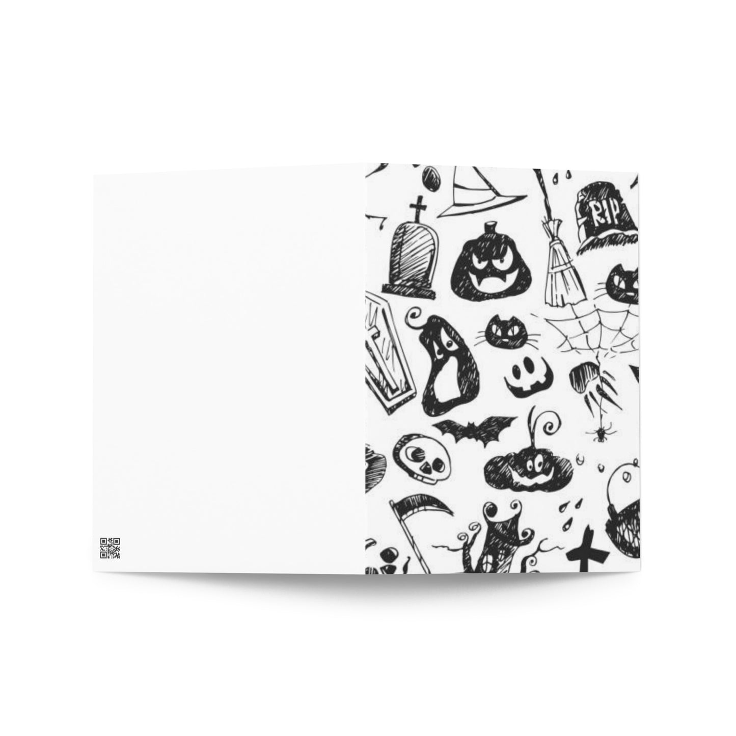"Chic and stylish greeting card for any occasion with abstract artistic design"