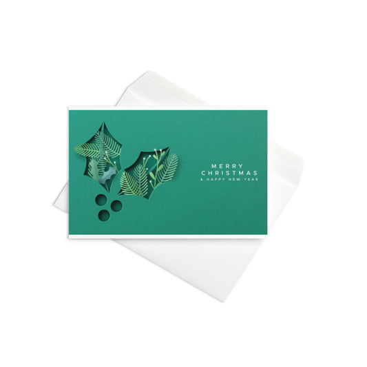 "Chic and stylish greeting card for any occasion with abstract artistic design"