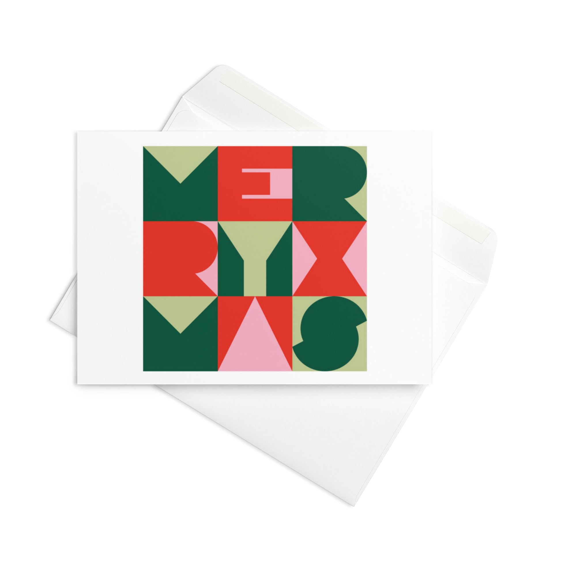 "Chic and stylish greeting card for any occasion with abstract artistic design"