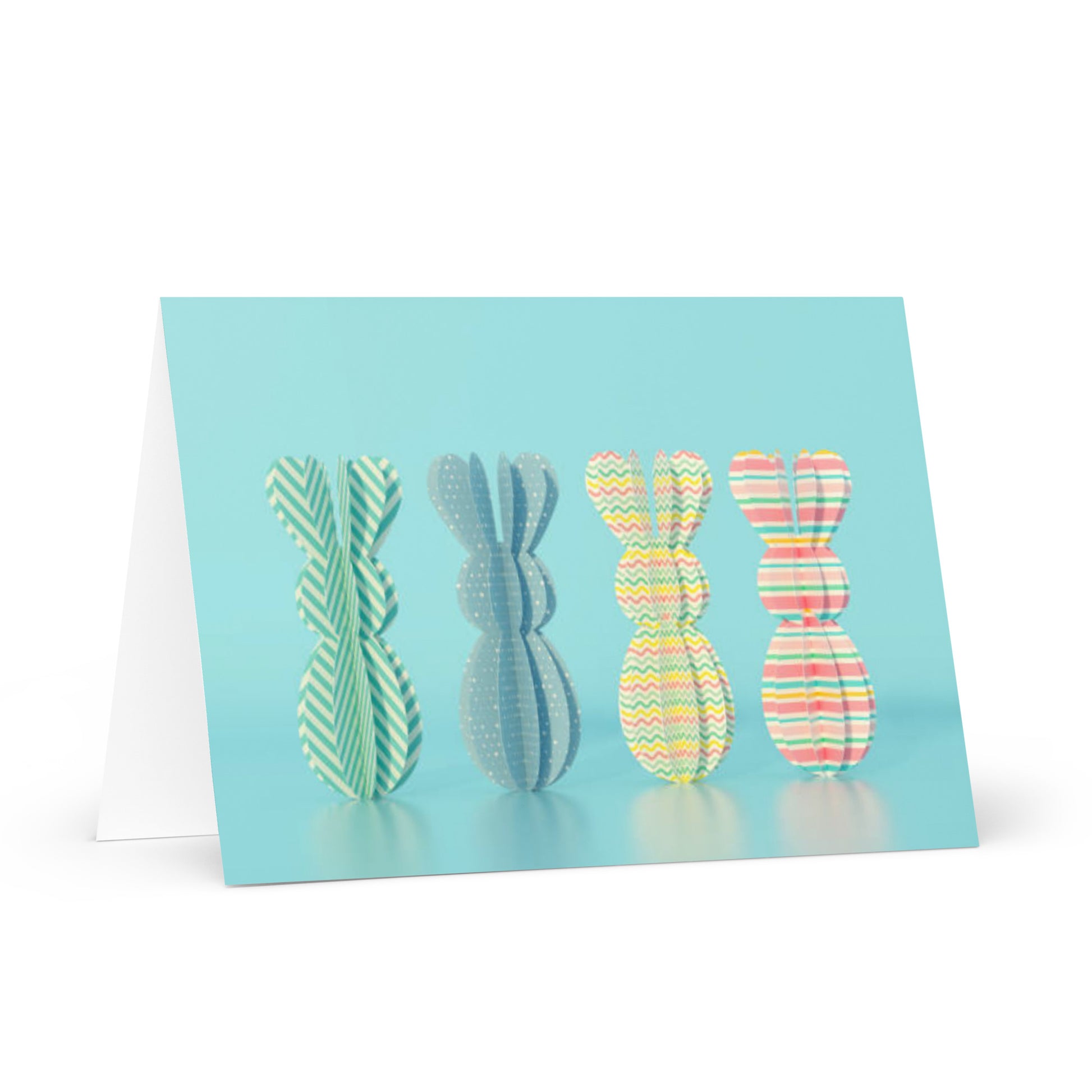 "Chic and stylish greeting card for any occasion with abstract artistic design"