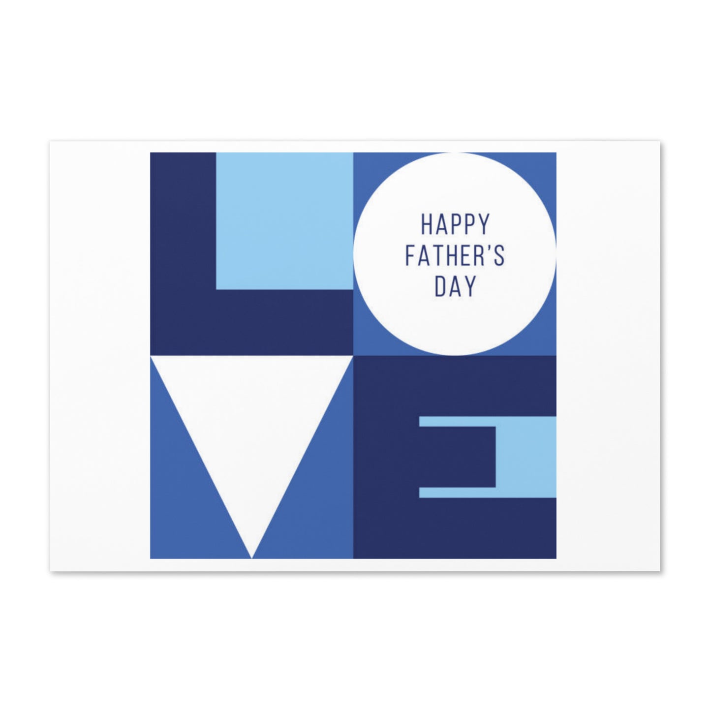 "Chic and stylish greeting card for any occasion with abstract artistic design"