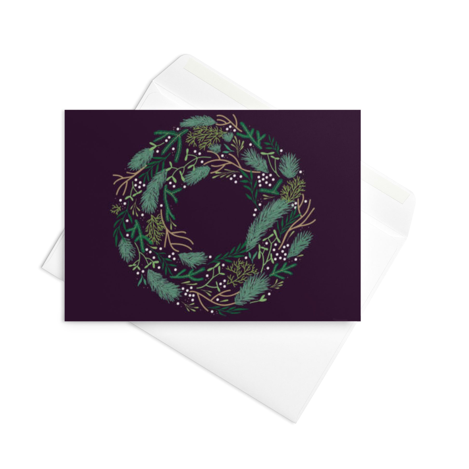 "Chic and stylish greeting card for any occasion with abstract artistic design"