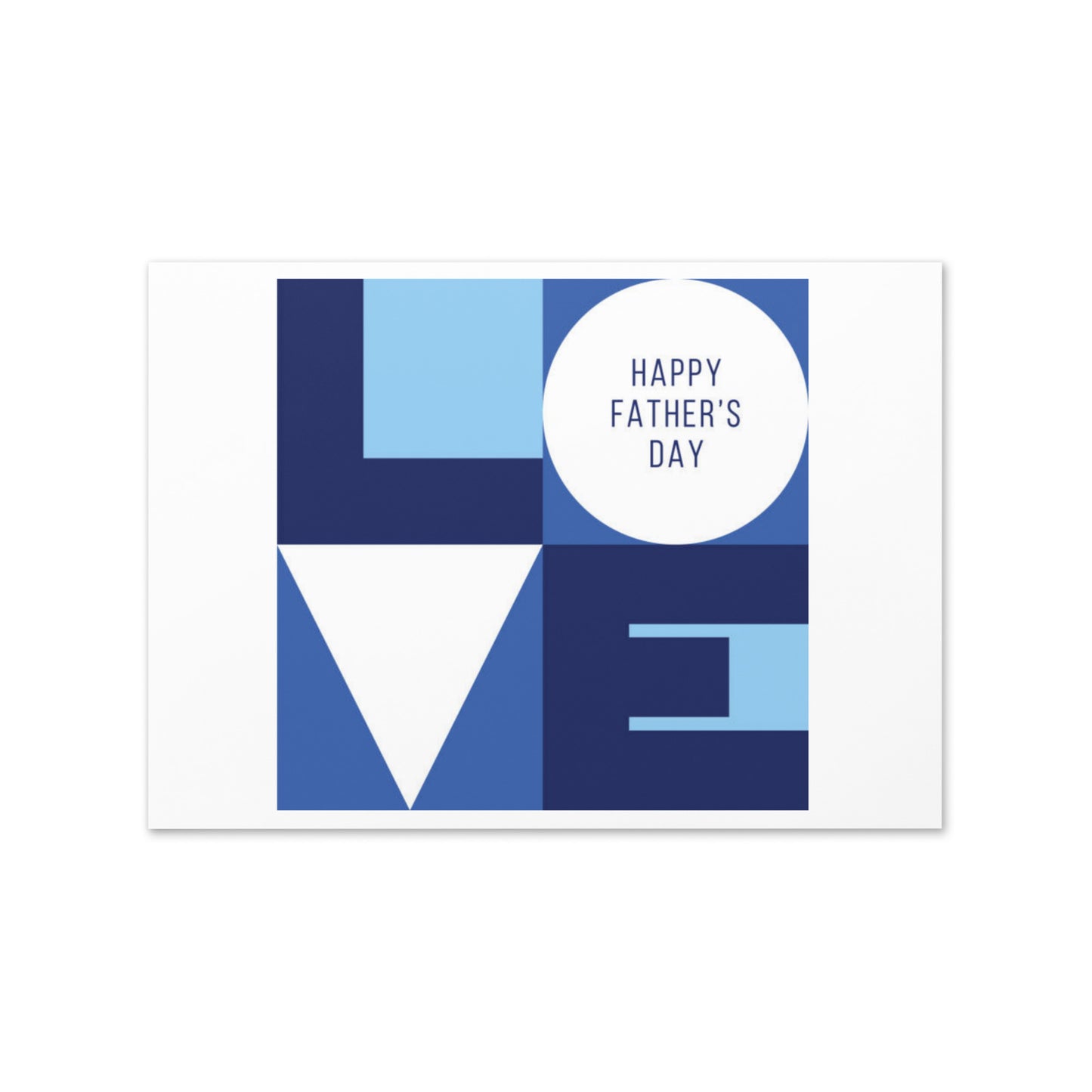 "Chic and stylish greeting card for any occasion with abstract artistic design"